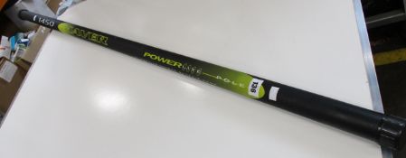 One as new Mavers Definition Power Lite XS fishing pole (Size 14.5 metre).