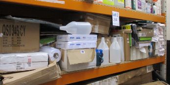A quantity of miscellaneous stationery and related items to include an as new Dymo label Manager