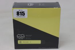 One box of ten Puff Plus Pina Colada 800 Puff Disposable Puff Bars (Over 18s only).