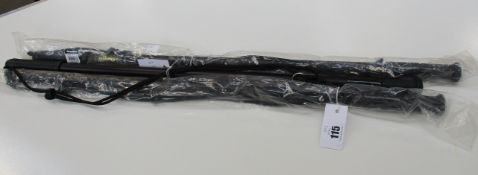 Three as new Snowbee Telescopic Wading Staffs.