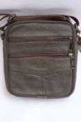 Three men's as new Fonmor Vintage Leather Bags in brown.