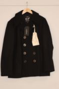 One as new Gloverall Admirality Black Peacoat size XS (MC3218EM-CPC).