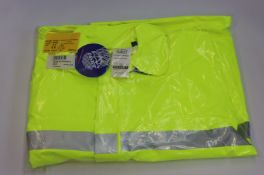 An as new FR Dritex S43Q Saturn fluorescent coat (XL -RRP $283).