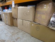 A large quantity of miscellaneous facemasks.