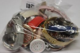 A collection of ladies wrist watches to include Guess, Limit, Identity plus others (13).