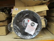 Twenty four professional paella pans, 30cm.