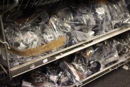 A quantity of pre-owned belts.