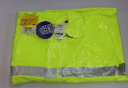 An as new FR Dritex S43Q Saturn fluorescent coat (XL -RRP $283).