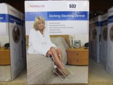 Four boxed as new Homecraft Dorking Stocking Donners.