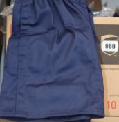 Thirty pairs of children's as new Try-Line rugby shorts (Assorted sizes).