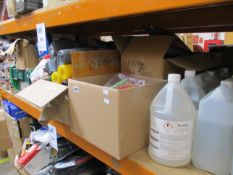 A large quantity of miscellaneous food, confectionery, drinks and related items.