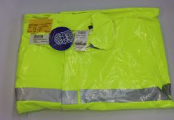 An as new FR Dritex S43Q Saturn fluorescent coat (XL -RRP $283).