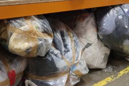 A quantity of clothing and related items.