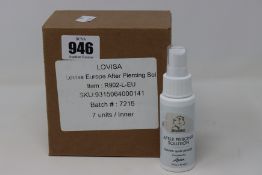 Seven boxes of seven Lovisa Europe after piercing solutions (60ml).