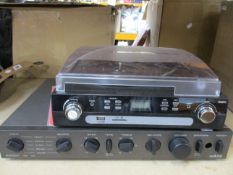 One as new Audiolab 8000a integrated amplifier.