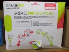 Three Mechline Greasepak Bio-Fluid (5ltr) Multi Strain Grease Degraders.