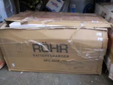 An as new Rohr Car Battery Charger (PN: DFC-450P) (Damage to outer box)