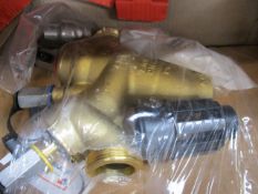 One boxed as new Honeywell Class 4 Backflow Preventer RPZ valve (Model:BA295S).