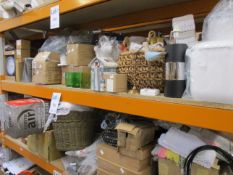 Miscellaneous small household furnishings and accessories to include Charles Bentley Steel Pedal