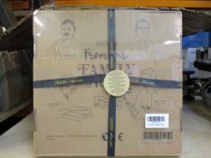 Twelve boxed as new Jaques Goula learn calendar and clock.