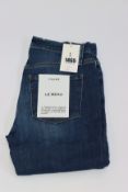 A pair of as new Frame Le Beau jeans in Burnside (Size 25).