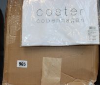 A quantity of as new Heart By Coster Copenhagen V-neck T-shirts (Approximately 35, assorted sizes,