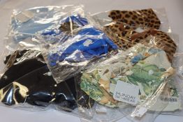 Nine as new items of swimwear to include: Monday Swimwear Maui Bottom black size V, Monday