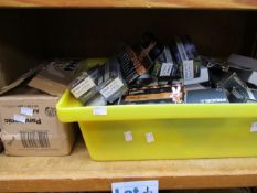 A quantity of miscellaneous domestic use batteries to include Panasonic and Duracell AA, Pro-Elec