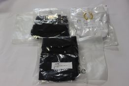 One men's as new Charlie black greco brief size L. One men's as new Charlie Square cut black brief