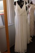 An as new Daisy by Katie Yeung Posie wedding dress (Size unknown - RRP from NZ$2,900).