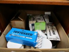 A quantity of miscellaneous protein shakes and related items to include AML PreWorkout X-Treme (19.