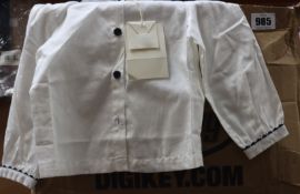 Ten girls as new Rachel Riley London Heart embroidered blouses (2 x 6m, 2 x 12m, 2 x 18m, 2Y, 3Y,