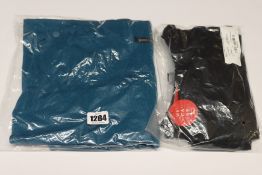 One as new S. Oliver black sweatshirt size 8. One as new Pomodoro button detail teal jumper size