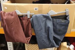 A quantity of assorted as new Racing Green Clothing formal trousers (Various styles/sizes -