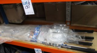 Four as new Shakespeare's Beta 9ft sea fishing rod kits.