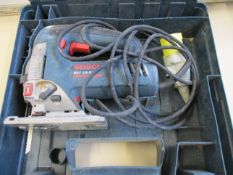 A pre-owned Bosch GST 135 BCE jigsaw.