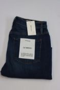 A pair of as new Frame Le Beau jeans in Burnside (Size 26).