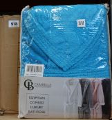 Eight as new Casabella Egyptian combed luxury bath robes (All S/M).