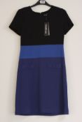 An as new Karl Lagerfeld colour block dress (US 2).