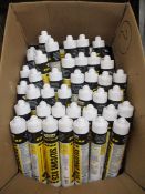Forty four tubes of Everbuild Silicon 825 (380ml tubes).