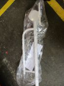 An Armitage Shanks 800mm Hinged Arm Wall Support Grab Rail for bathroom accessibility in White (