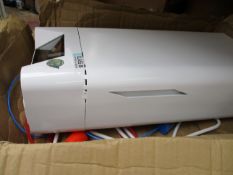 A pre-owned Enbio S Class B Sterilizer (Slightly damaged).