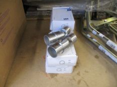 Twelve Q-Railing jointed elbow connectors (PN: MOD 0302) (10 boxed in pairs, 2 with no box).