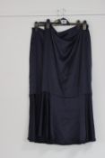 Two as new Hobbs London Amberlee skirts in midnight (UK 14, 16 - RRP £70 each).