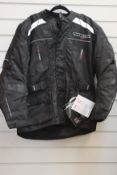Two as new MBS Moto MJ21 James Long motorcycle jackets (M).