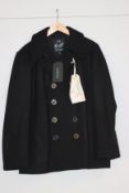 One as new Gloverall Admirality Black Peacoat size XS (MC3218EM-CPC).