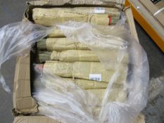 A large quantity of handmade flower soaps.