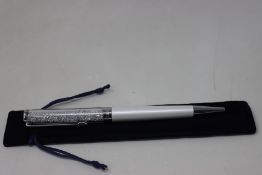 Five Swarovski crystalline ball point pens (RRP £22).`