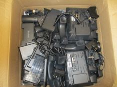 A box of pre-owned YeaLink IP Phones; 4 x T48S , 4 x T46S, 5 x HD W56H (All untested, sold as see