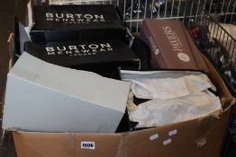 A quantity of assorted as new footwear to include Burton, Sandalista, Gant, Find, Moda, Silk Silk,